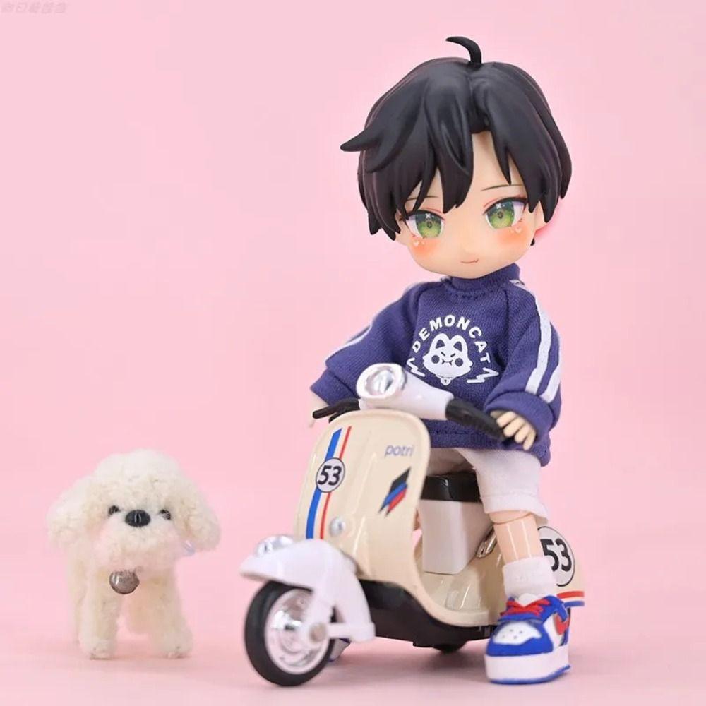 Худи для куклы ручной работы, шорты, наряд для переодевания Obitsu11, игрушка DIY, одежда OB11 1/12 Bjd