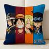Наволочка с принтом персонажа из аниме One Piece, любимого фанатами. Декоративная наволочка для спальни, гостиной и энтузиастов аниме