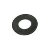 Stainless Steel/SS Black Round Washers for ISO M6, 6.4 X 12.5 X 1.6 (Pack of 10)