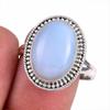 Кольцо из стерлингового серебра 925 пробы с натуральным опалом Овайхи S.9.5 N8B65