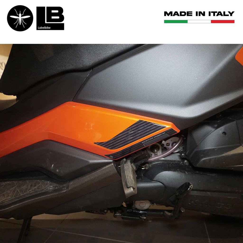 labelbike 3D гель смола наклейка задняя боковая защита скутера пассажирская подножка для Kymco DTX 360 125 300 350