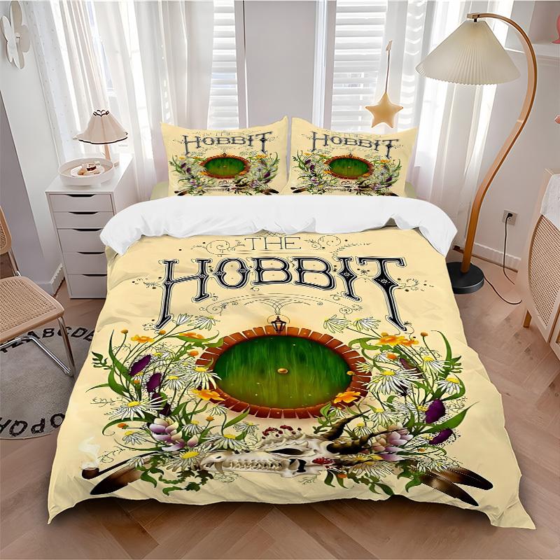 3pcs The Hobbit Duvet Cover Set (1 Duvet Cover + 2 Pillowcases, No Core) - Comfortable, And Breathable Bedroom Decoration yy251104009