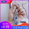 Car Sticker 2025 Hot New Alloy Car Keychain for Ford Ranger GT350 Explorer Fusion Mondeo Focus Mustang Fiesta F150 Edge Escape K