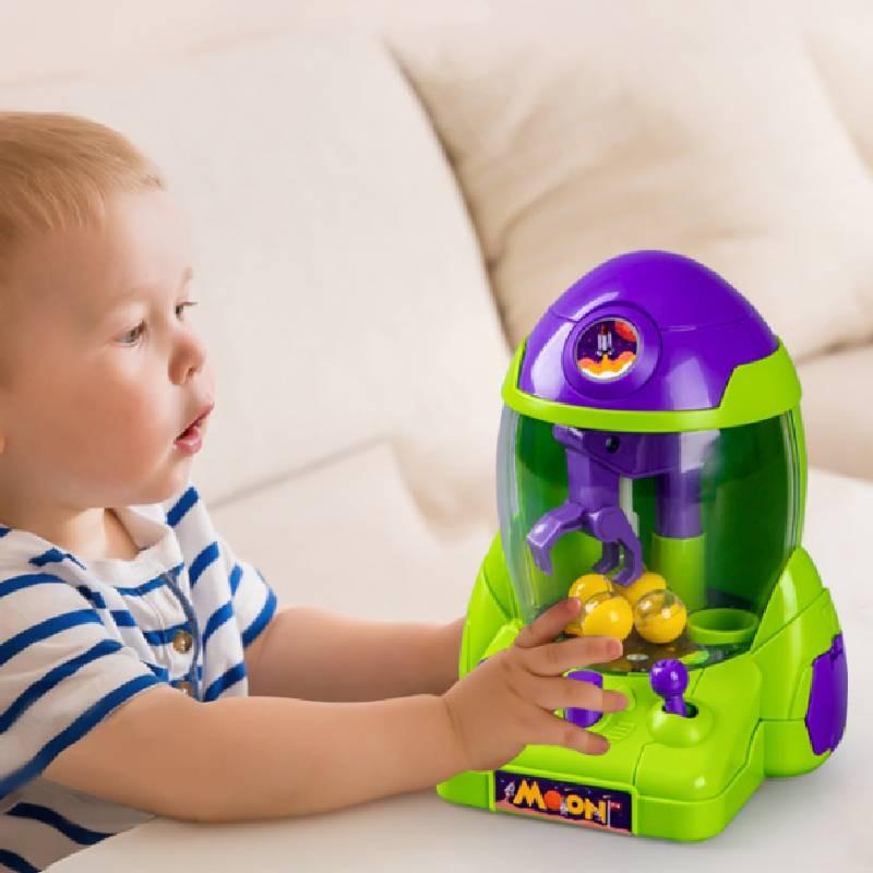 Развивающий игровой автомат для битвы мрамором с динозаврами Интерактивная игрушка для детей 4-6 лет