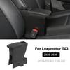 For Leapmotor T03 2020-2026 Integrated Center Console Armrest Box Storage Cup Holder Comfort Interior Upgrade Car Accessories