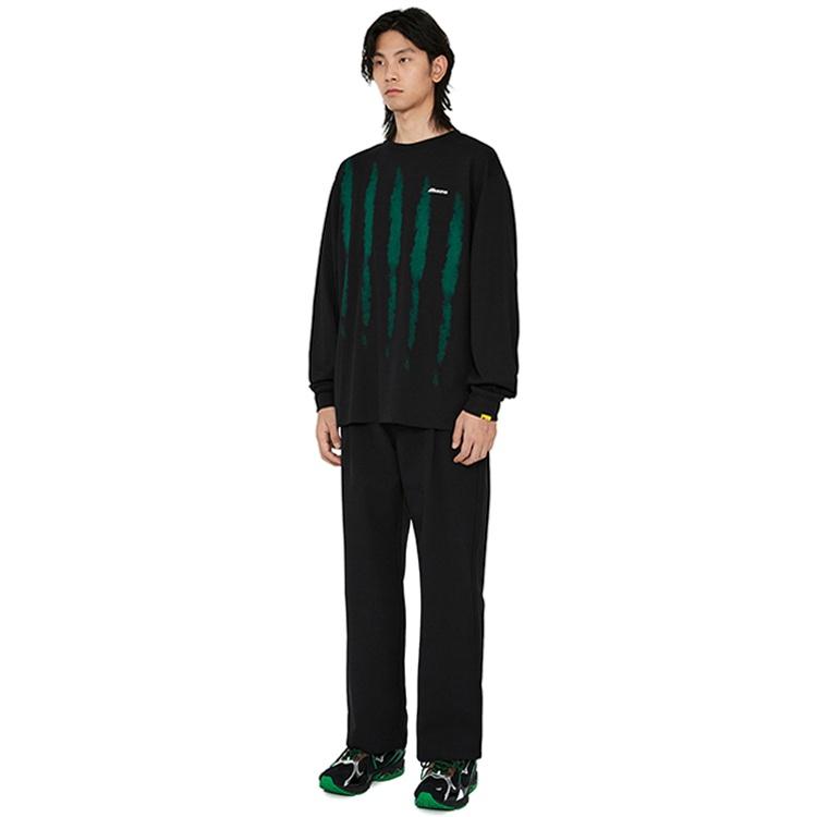 Mizuno X Randomevent Wave Rider 1 'Черный Зеленый Серебристый' Мужские D1GH224201