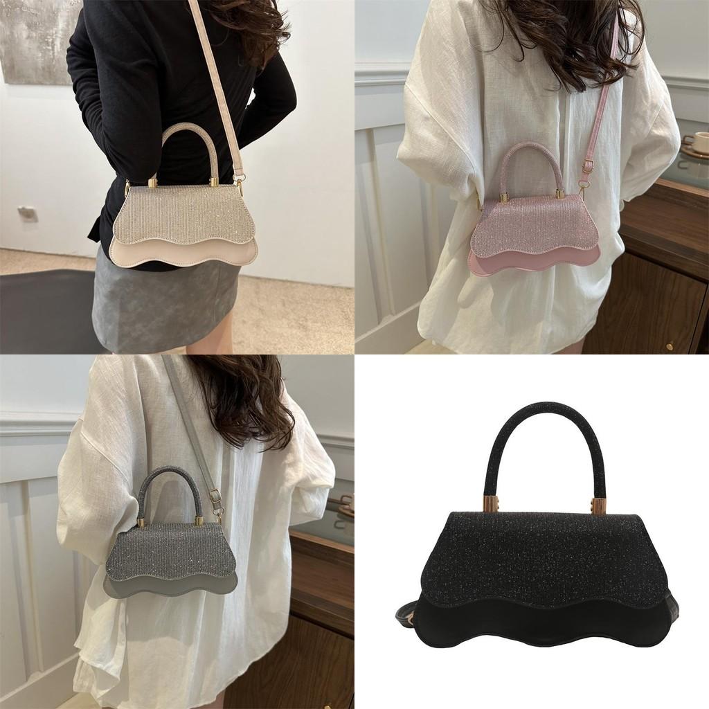 Pu Crossbody Retro Bag With Stitched Flap Id Pocket For Casual Daily Use