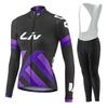 Cycling Jersey Set Mens Long Sleeve Breathable Bike Shirt Pants Road Mountain Biking