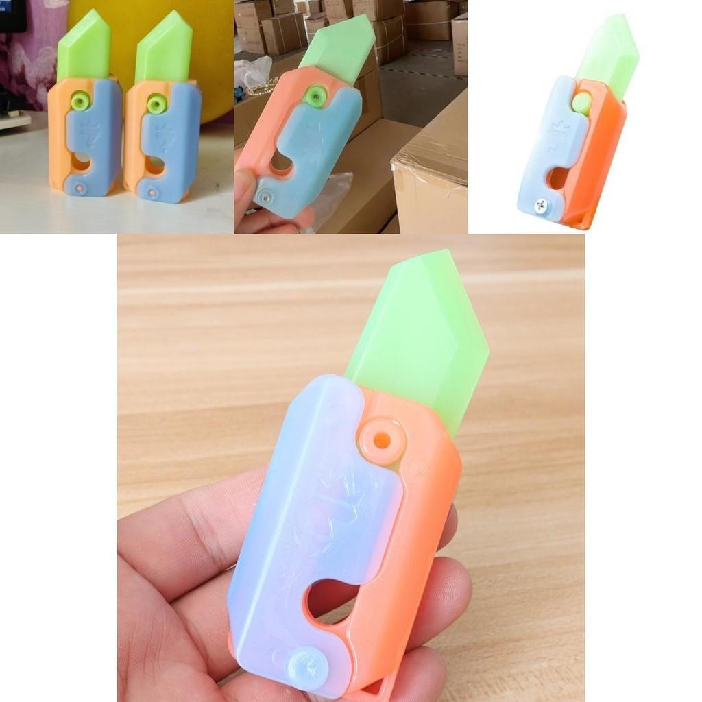 Светящийся в темноте нож-морковка Идеально подходит для ночного веселья и игр Новый выпуск!