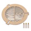 Telescope Focusing Mask Acrylic Deep Space Fishbone Plate Astronomical Telescope Accessories for