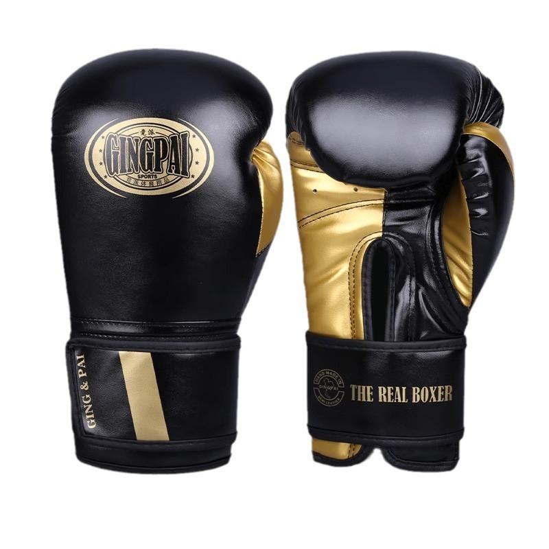 Professional Boxing Gloves Adults Kids Training Muay Thai MMA Sandbag Punching Fitness PU Leather Weight 6oz 8oz 10oz 12oz