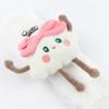 1/2pc Cute Cartoon Bow Clouds Car Seat Belt Cover Imitation Rabbit Fur Auto Seatbelt Safety Soft Plush Shoulder Pad Decrotion