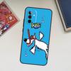 Cartoon schnauzer dog Case For Samsung Galaxy A13 A53 A33 A23 A06 A56 A16 A36 A55 A35 A17 A54 A34 A14 A52 A32 A15