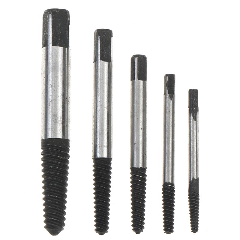 Набор экстракторов для поврежденных винтов 5 шт./набор Легкий выход Набор инструментов для удаления болтов и шпилек