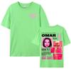 Rapper Omar Courtz Primera Musa 2025 Printed Tshirt Unisex Womens High Street Fashion Short Sleeve T Shirts Pure Cotton Tee Shirt