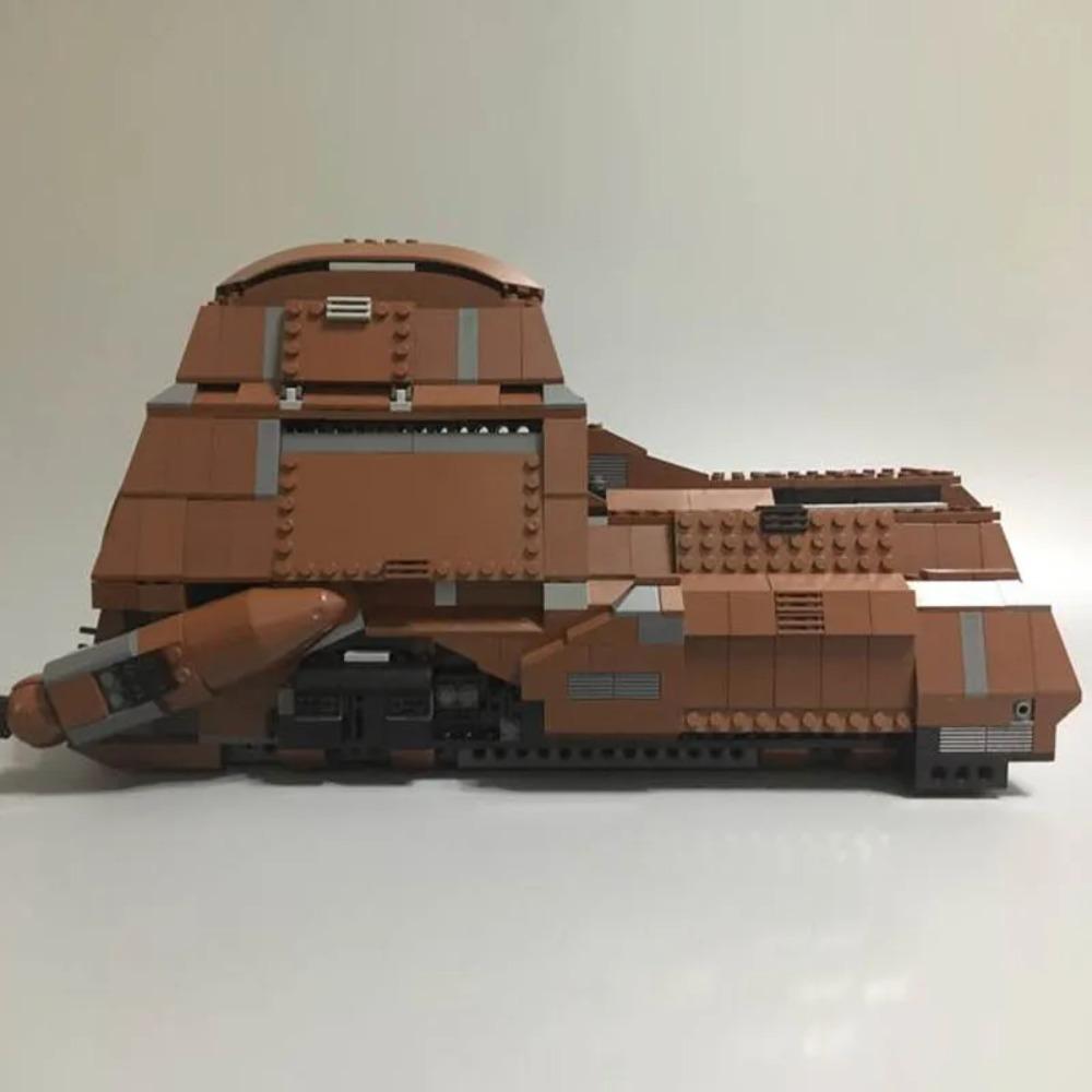 Space Wars 1326PCS Trade Federation Moc MTT Model Classic Building Blocks Droid Carrier Bricks Compatible 7662 Christmas Toys