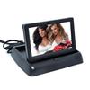 4LED Night CCD Rear View Camera With 4.3 Inch Color LCD Car Video Foldable Monitor Camera