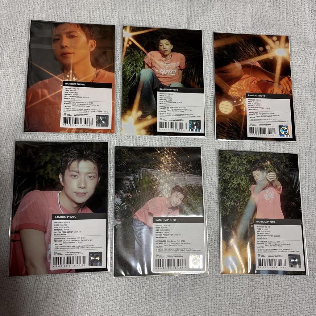 [USED] 2PM / 2pm Wooyoung Korean Solo Concert Goods Random Photo