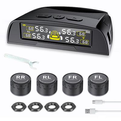 Система контроля давления в шинах (TPMS) - Датчик давления в шинах с функцией обнаружения вибрации, измерение давления и температуры в шинах, Давление в реальном времени