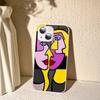 Абстрактное искусство Пикассо для iPhone 14 13 12 Mini 11 Pro XS Max X XR 14 Plus Закаленное стекло