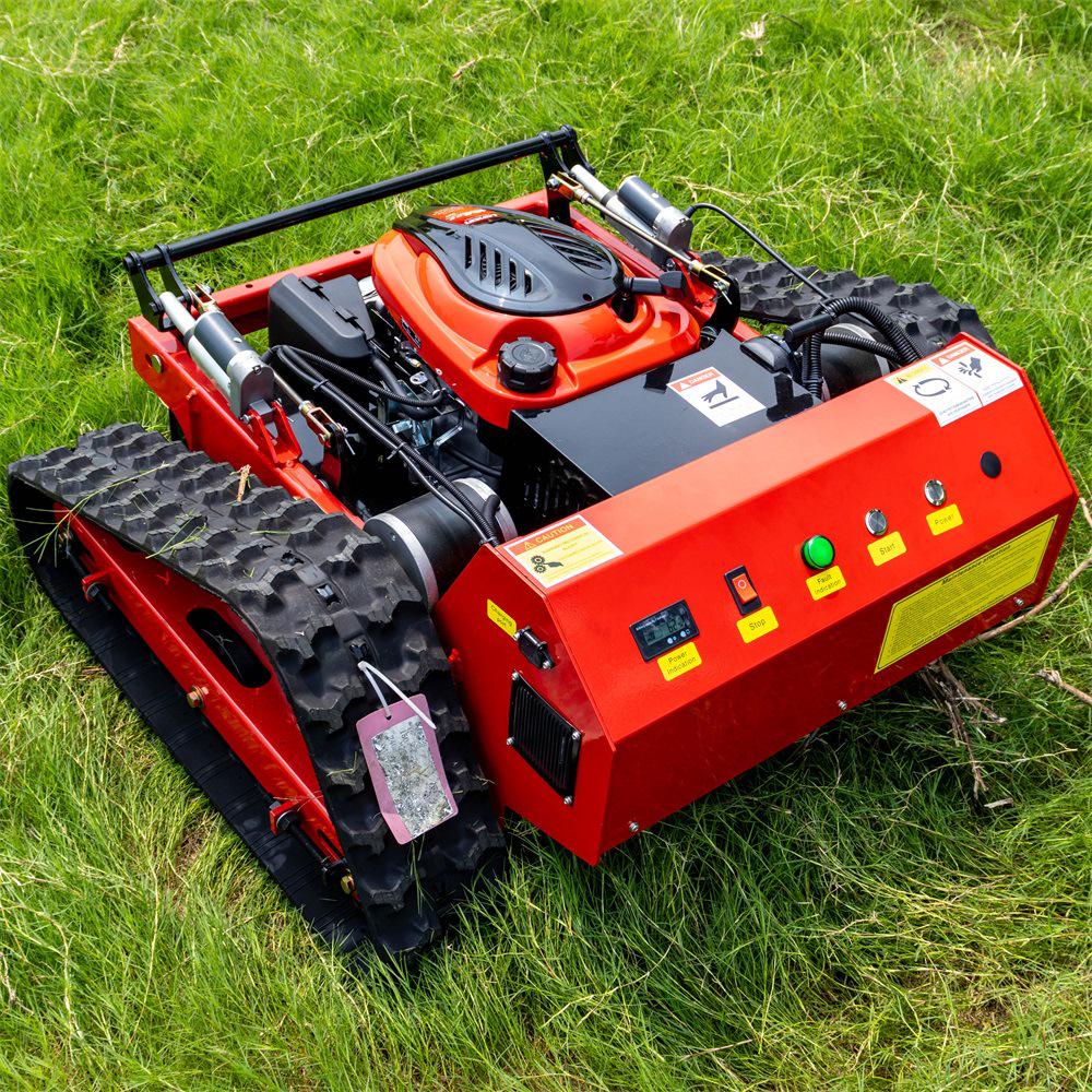 Crawler Lawn Mower for Chile: Remote-Controlled Agricultural and Orchard Weeding Machine for Home Use