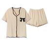 Women's Pajamas Homewear Suit Female Spring and Summer Cotton Korean Version of the Lovely Students Casual Small Fresh Homewear
