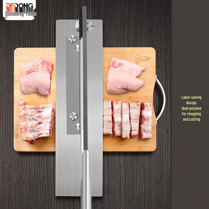 Гильотинный костерез: Бытовое и коммерческое использование для рубки костей, маленьких свиных ножек, куриных ребер