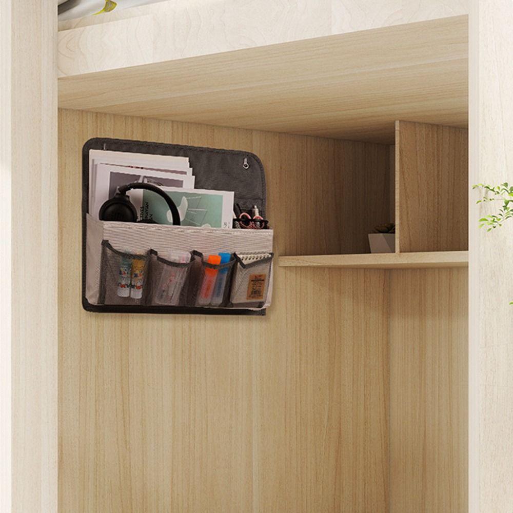 Creative Dormitory Storage Hanger Bag Foldable Closet Organizer Holder Laundry Basket