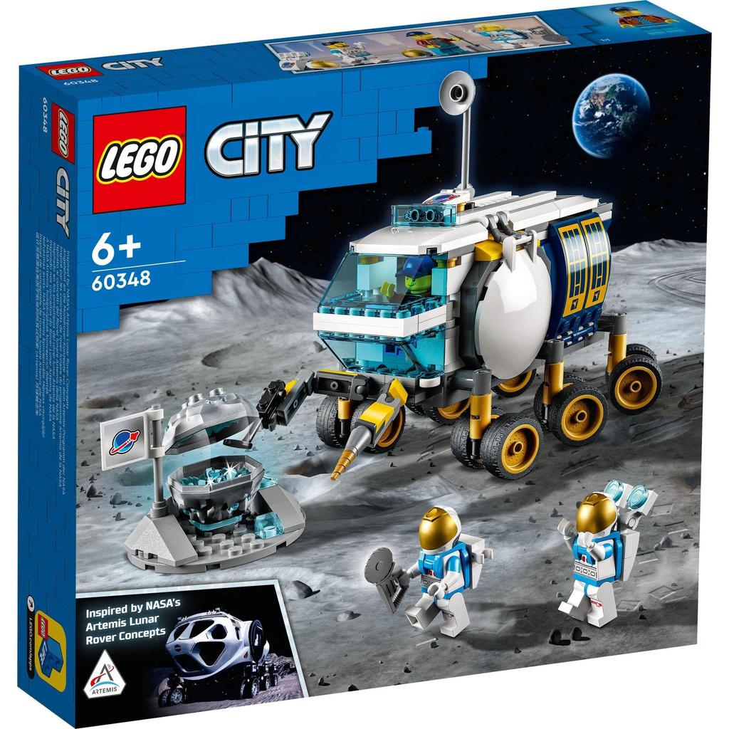 LEGO City Lunar Rover 60348 Toy Block Present Space Космический автомобиль Автомобиль для мальчиков и девочек от 6 лет и старше