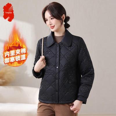 Женская легкая стеганая куртка Fengxiao 2025 на осень/зиму
