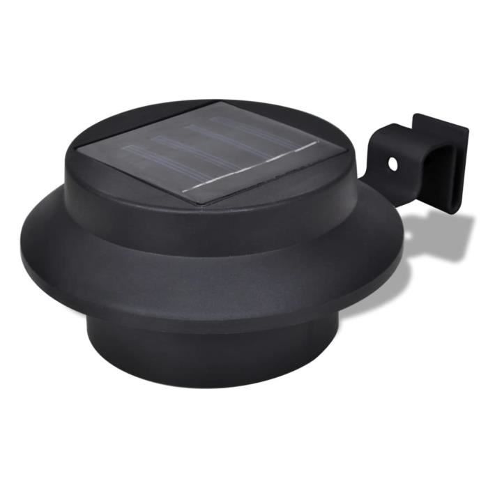Solar Lights - Omabeta - HB08888 - 6 Pcs - Black - LED - Solar Energy