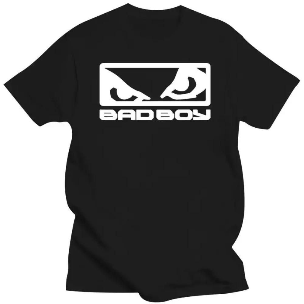 2024 Mens Clothing BadBoy Logo Black T-Shirt 100% S-3XL T Shirt Summer Famous Clothing Adults Casual Tee Shirt