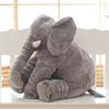 Soothing Elephant Plush Pillow Sleeping Doll Stuffed Animal Gray Elephant Soft Plush Toys