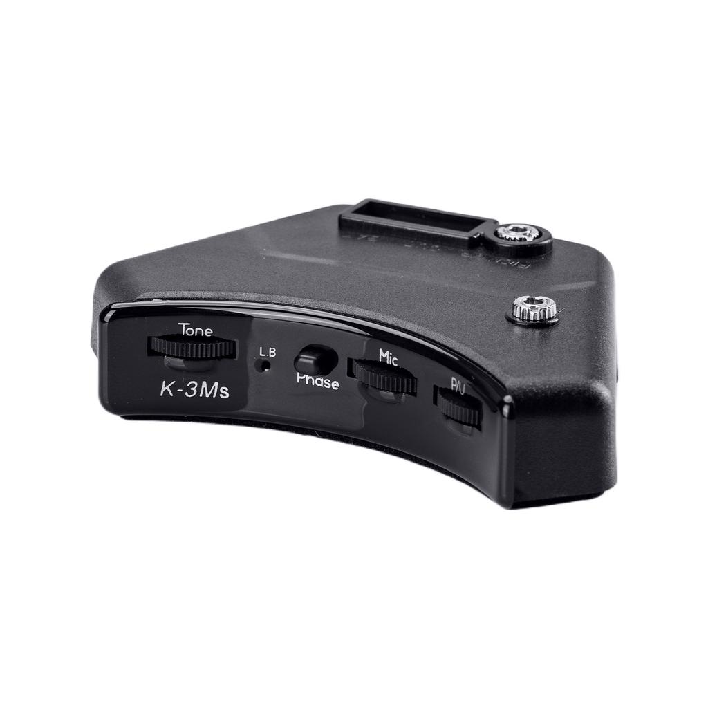 Sound Hunter Acoustic Guitar Sound Hole Pickup Active Piezoelectric Pickup 2 Pickup Modes Piezo and Mic Supports Volume