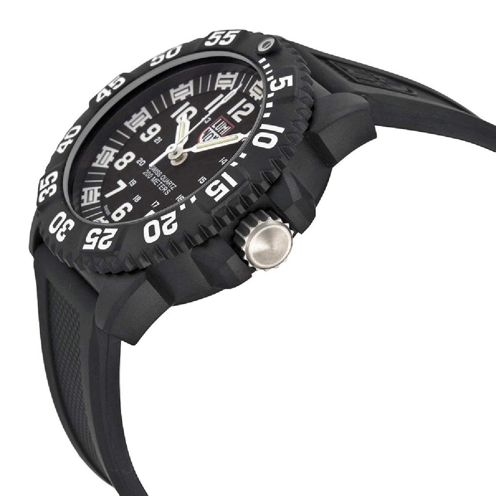 Luminox Часы LUMINOX NAVY SEALs DIVE WATCH 3050 COLORMARK SERIES Черный 3051 / Мужские (Морские котики) (белый) [Элемент]