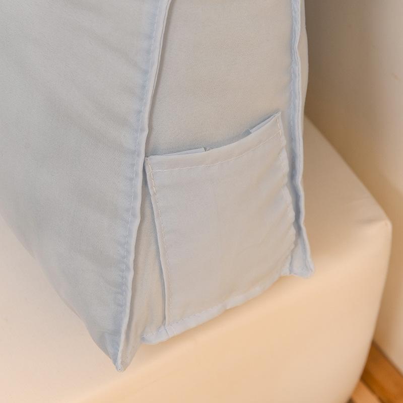 Cute bedside triangle pillow bedroom cushion anti-collision tatami sleeping pillow