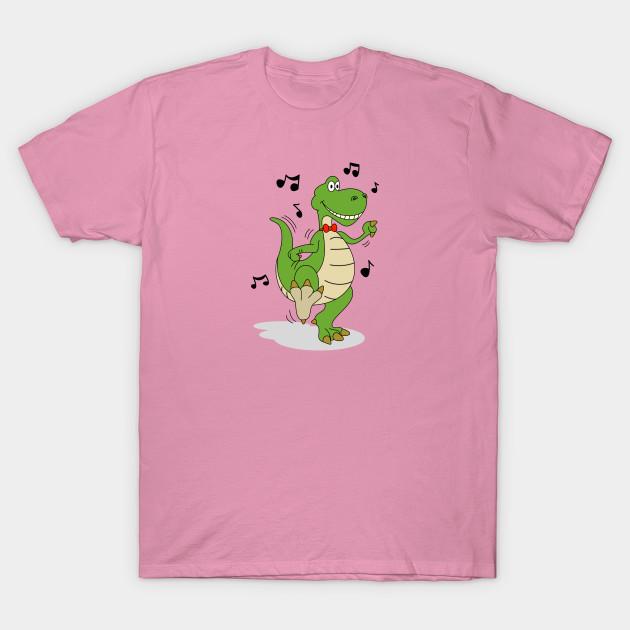 Футболка женская Dancin Dinosaur Harajuku Print Kawaii футболка летняя женская футболка с коротким рукавом топ футболка