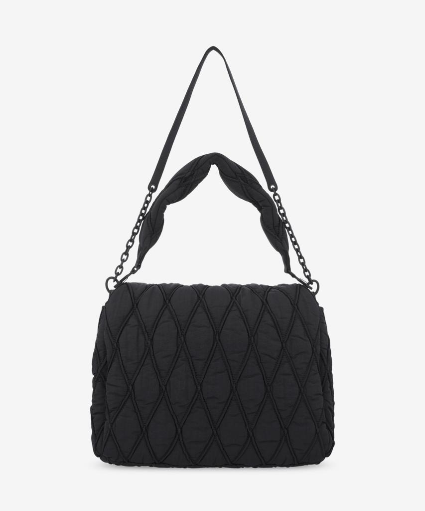 Diesel Charm-D L Shoulder Bag - Black / X10364P8048T8013