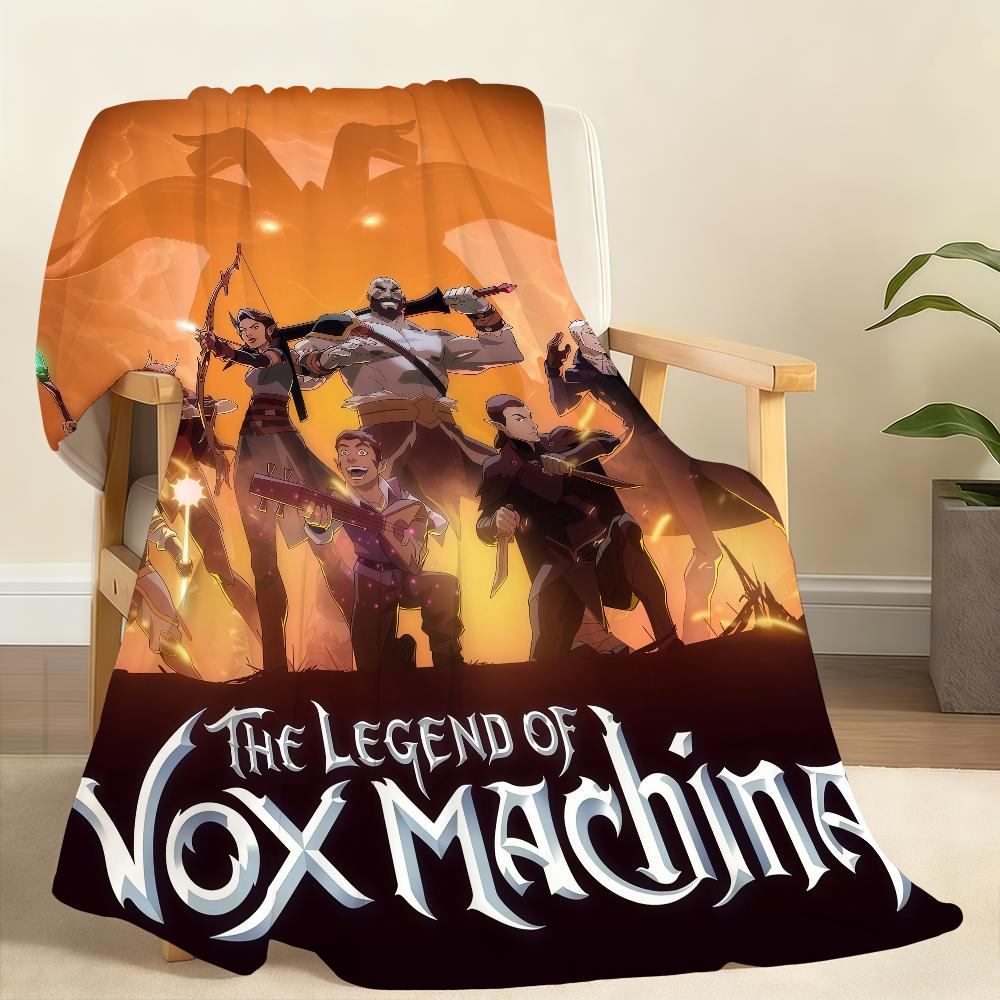 Cartoon TV LLeGenD VVoX MMaChiNAA S Blanket For Soft Throw Blanket for Picnic Bed Sofa Home Bedroom Cozy Warm Comfortable