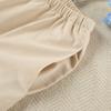 European and American new loose and comfortable cotton and linen lapel long-sleeved pajamas pure cotton women's summer thin women's loungewear