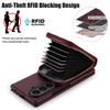 For Samsung Galaxy Z Fold 8 Ultra 7 6 5 Long Lanayrd Leather Zip Wallet Multi Card Phone Case Crossbody Flip Purse Holder Cover