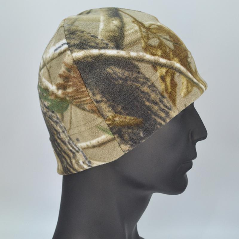 Унисекс зимняя флисовая тактическая шапка - ветрозащитный камуфляж для приключений на открытом воздухе