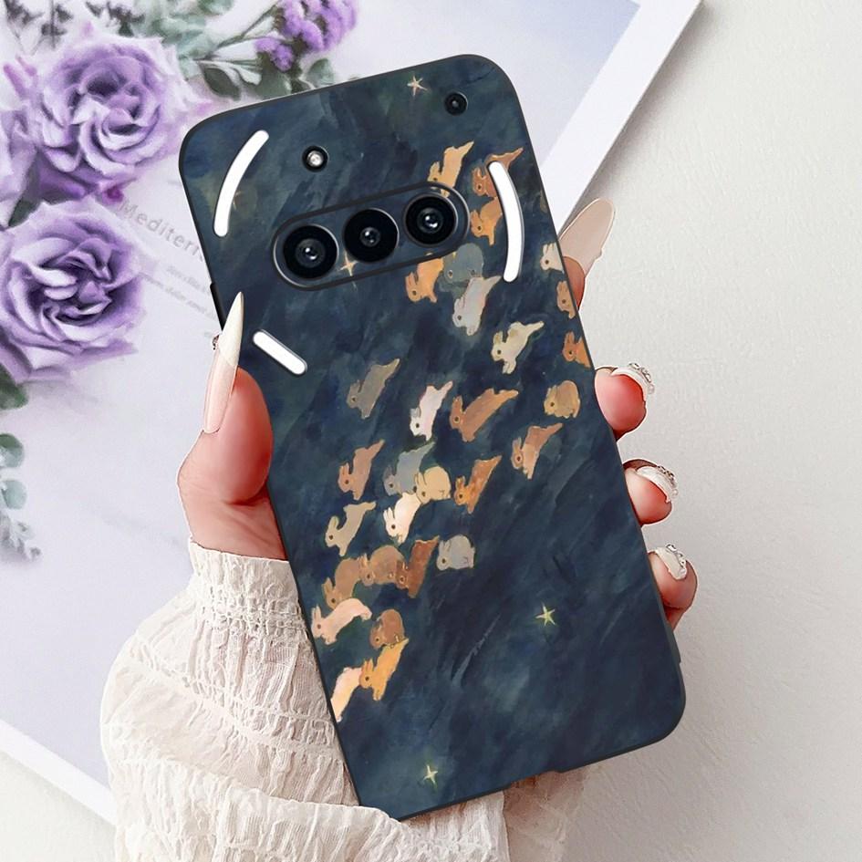 Чехол для Nothing Phone 3A 2025 A059 Модный Цветочный Кошки Мультяшный Силиконовый Мягкий Ударопрочный Чехол для Nothing Phone3A 3A Pro Бампер