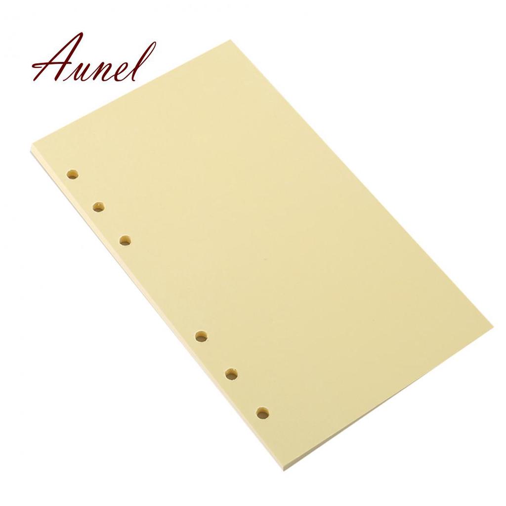 40 A5 / A6 Filling Paper Loose-Leaf Notebook 6 Hole Office Stationery