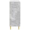 Sideboard Concrete Grey 66 x 34.5 x 90 cm Engineered Wood