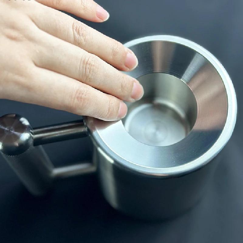 Dumbbell Mug Food Grade 304 Stainless Steel Dumbbell Cup Sports Cup for Men and Women Household Fitness Lifting 100ML Cup