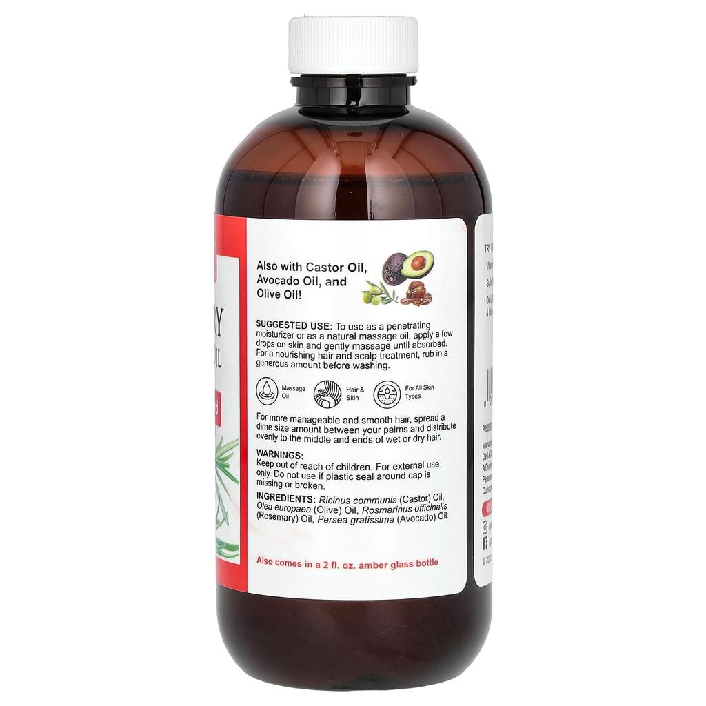 Rosemary Hair and Skin Oil, 236Ml(8Fl Oz)