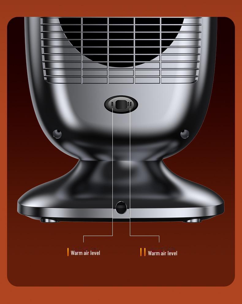 Стильный настольный обогреватель 2025 года: Вентилятор быстрого нагрева для дома, офиса или общежития