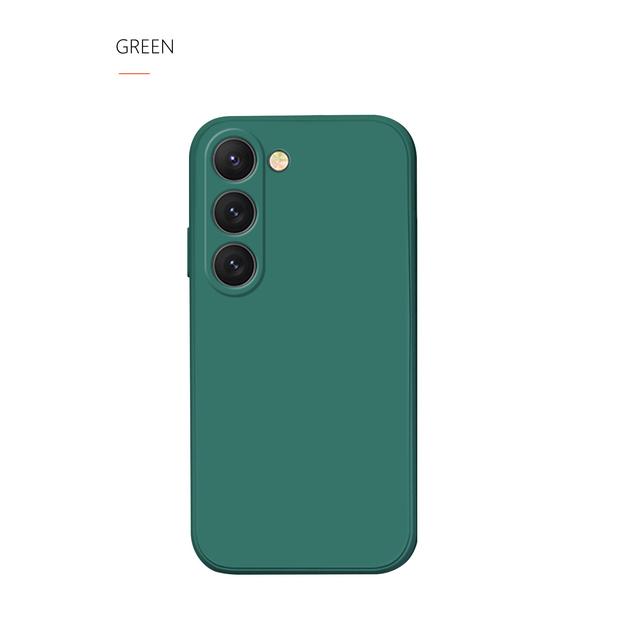 S23 S22 Ultra Case Жидкий силиконовый защитный чехол для объектива камеры Мягкий чехол для Samsung Galaxy S23 S 23 S22 Plus S23Ultra S23 Ultra