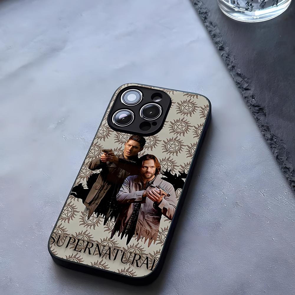 Сверхъестественный Чехол для Телефона Закаленное Стекло Для IPhone 17 13 14 16 12 15 11 Pro Max Plus Mini X XR SE2020 Coque